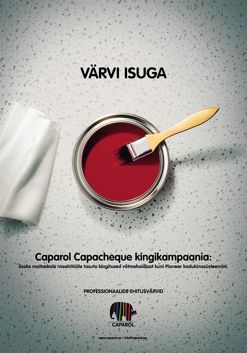 Kuldmuna 2005 <br> Kategooria: Reklaam / Trükireklaam • Agentuur: Indigo Bates • Loovjuht: Indrek Viiderfeld • AD: Alar Pikkorainen • Fotograaf: Sergei Didyk